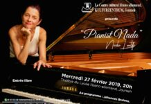 L'affiche du concert de Nada Loutfi