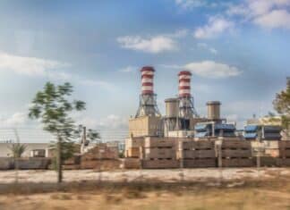 La centrale électrique de Deir el Ammar au Nord Liban. Crédit Photo: François el Bacha pour Libnanews.com. Tous droits réservés.