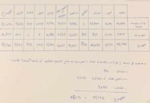 Le document du Député Alain Aoun montrant l'embauche illégale de plus de 15 000 personnes. Source Photo: twitter