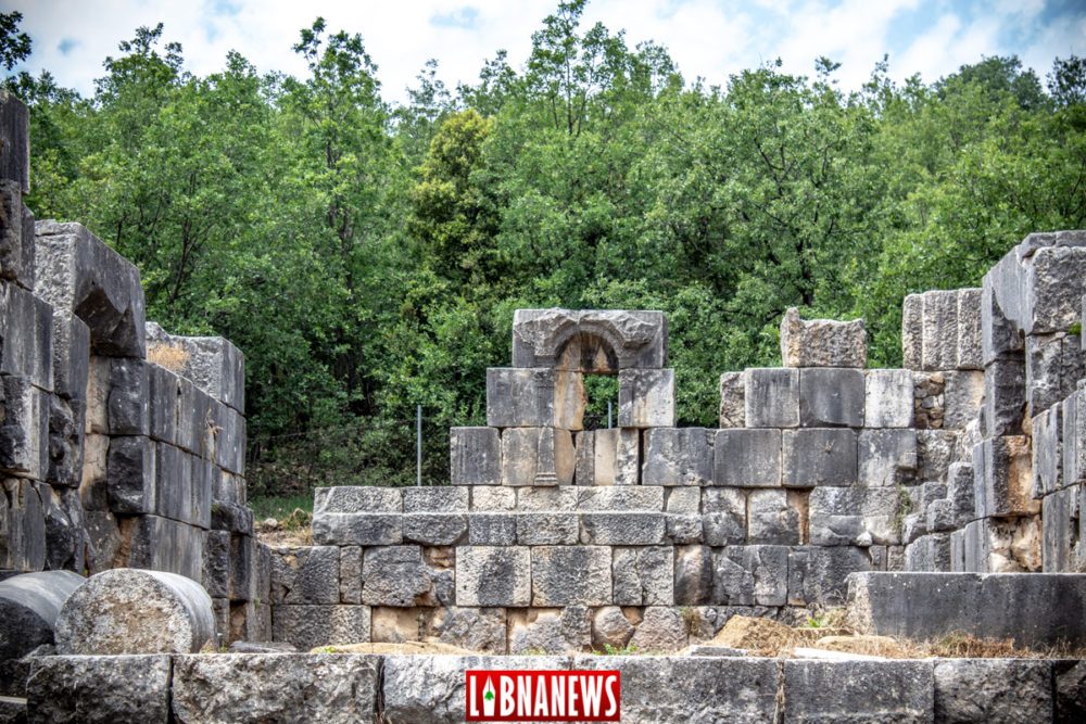 Le temple de Diane transformé en Eglise St Georges. Yanouh. Crédit Photo: François el Bacha pour Libnanews.com. Tous droits réservés