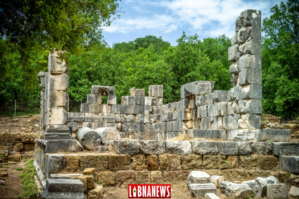Le temple de Diane transformé en Eglise St Georges. Yanouh. Crédit Photo: François el Bacha pour Libnanews.com. Tous droits réservés