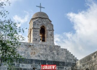 Le Monastère Orthodoxe de Balamand au Nord Liban. Crédit Photo: Francois el Bacha, pour Libnanews.com. Tous droits réservés.
