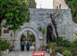 Le Monastère Orthodoxe de Balamand au Nord Liban. Crédit Photo: Francois el Bacha, pour Libnanews.com. Tous droits réservés.