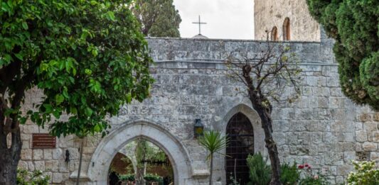Le Monastère Orthodoxe de Balamand au Nord Liban. Crédit Photo: Francois el Bacha, pour Libnanews.com. Tous droits réservés.
