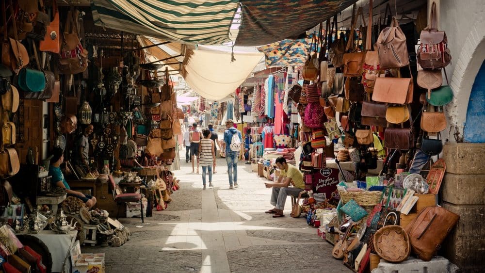 Un Souk. Source Photo: Pixabay/TheUjulala