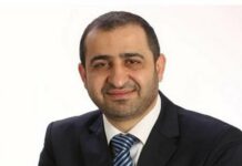 L'ancien Ministre des déplacés Ghassan Atallah. Source Photo: ANI