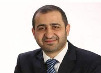 L'ancien Ministre des déplacés Ghassan Atallah. Source Photo: ANI