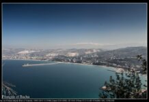 La ville de Chékaa au Nord Liban et ses cimenteries. Crédit Photo: Francois el Bacha