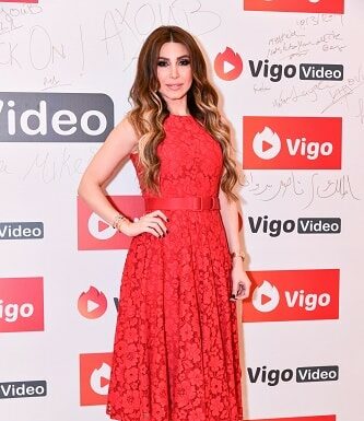 Lebanese pop singer Yara