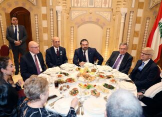 Le diner à la maison du centre, mercredi 20 mars 2019. Crédit Photo: Dalati & Nohra