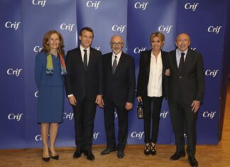 Macron au diner du Crif