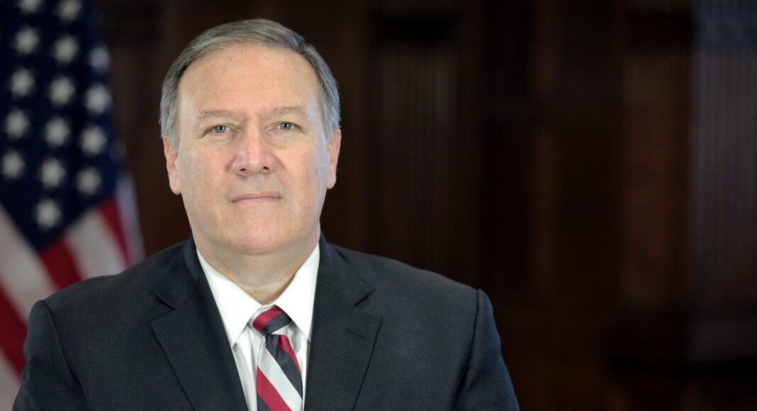 Le secrétaire d'état américaine Mike Pompeo. Source Image: Wikipedia