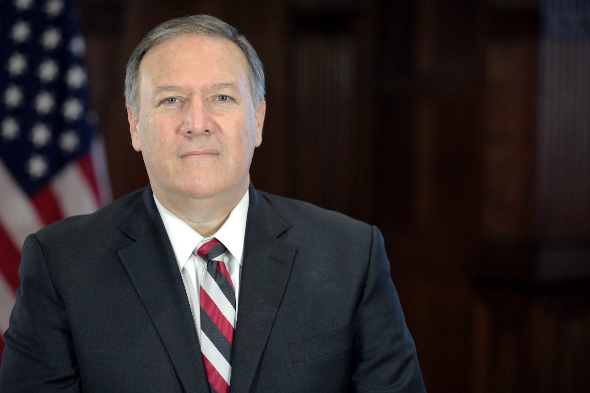 Le secrétaire d'état américain Mike Pompeo. Source Image: Wikipedia