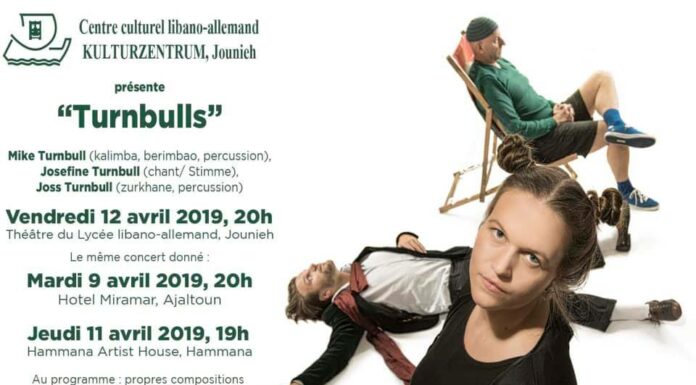 CONCERT: Turnbulls au Lycée libano-allemand, Jounieh.