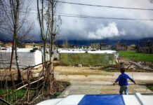 Refugee camp in the Bekaa Valley. Anaïs Ortega, Author provided