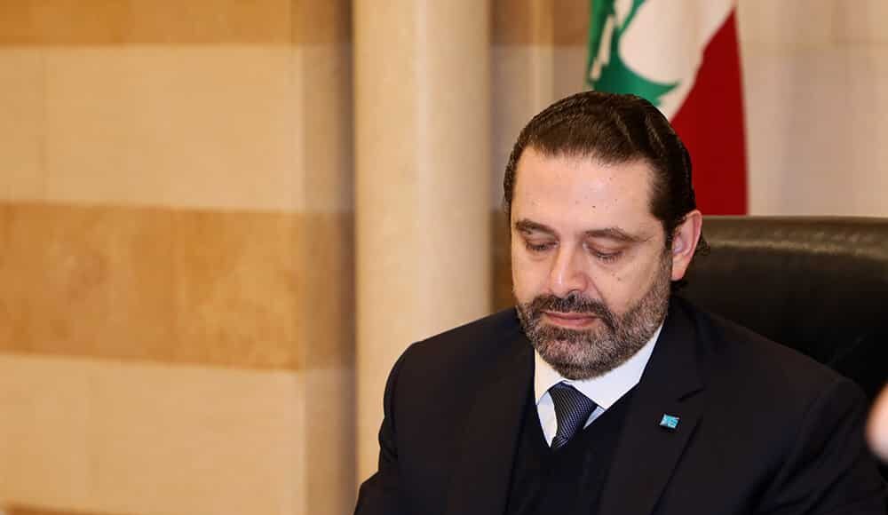 Le Premier Ministre Saad Hariri