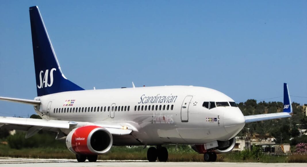 Un avion de Scandinavian Airlines (SAS). Source Photo: Pixabay.com
