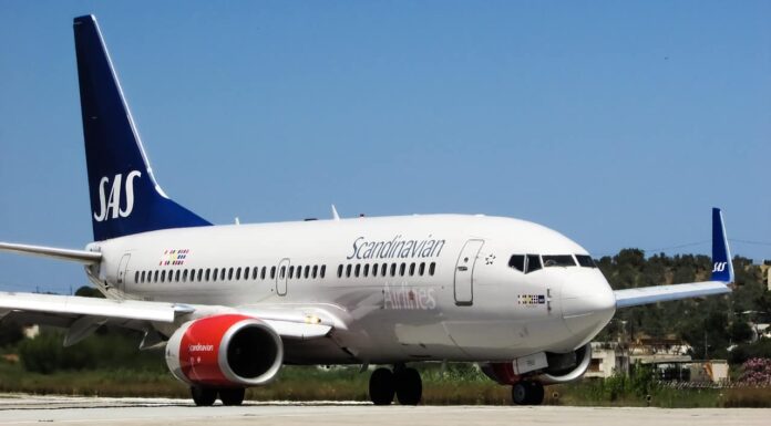 Un avion de Scandinavian Airlines (SAS). Source Photo: Pixabay.com