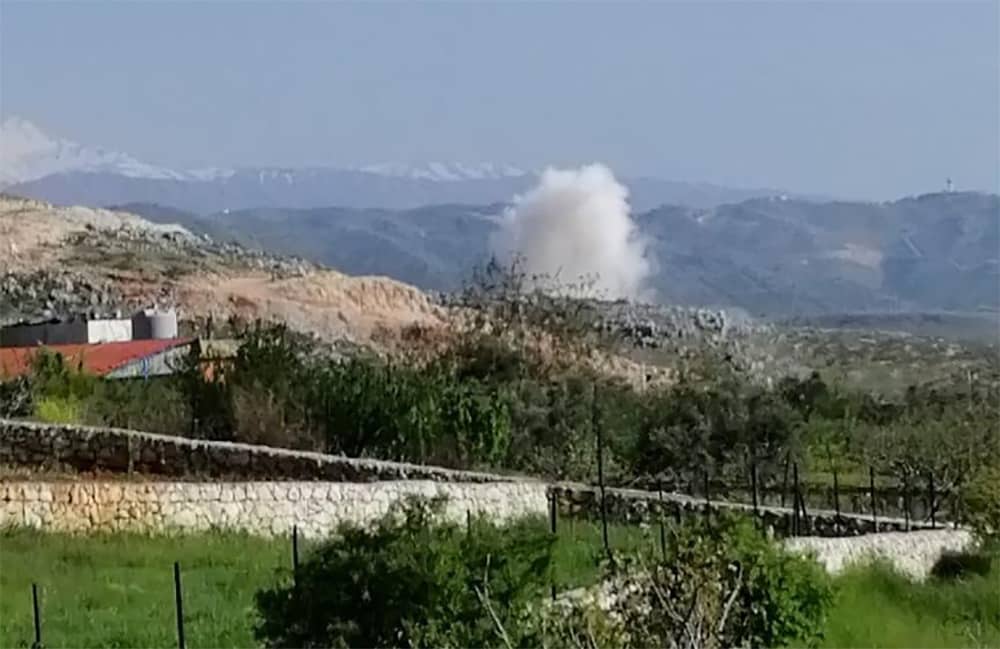 Explosion Bekaa Qaraoun