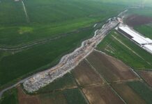 Crise des ordures: une décharge géante sur les rives du fleuve Litani Source Photo: Facebook