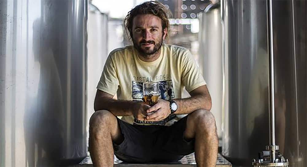 Jamil Haddad, propriétaire de Colonel Beer à Batroun. Source Photo: Facebook