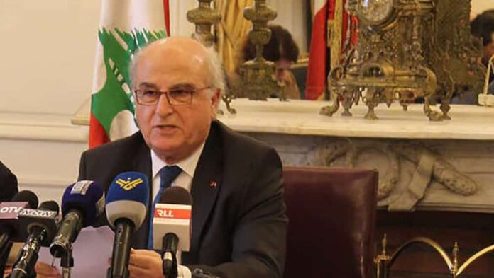 Le Président du conseil constitutionnel Issam Sleiman