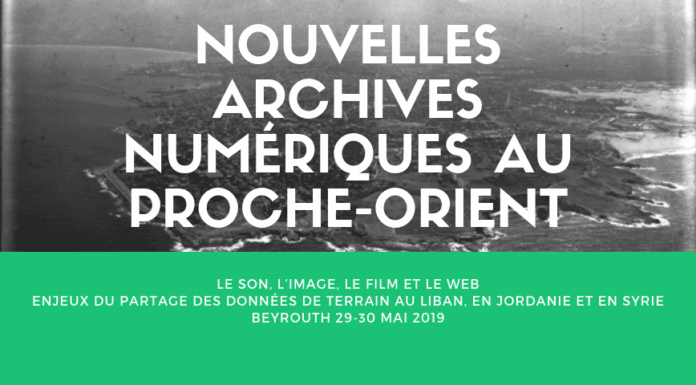 Nouvelles archives numériques au Proche-Orient