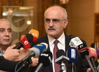 Le Ministre des Finances Ali Hassan Khalil au Parlement. Crédit Photo: Parlement Libanais