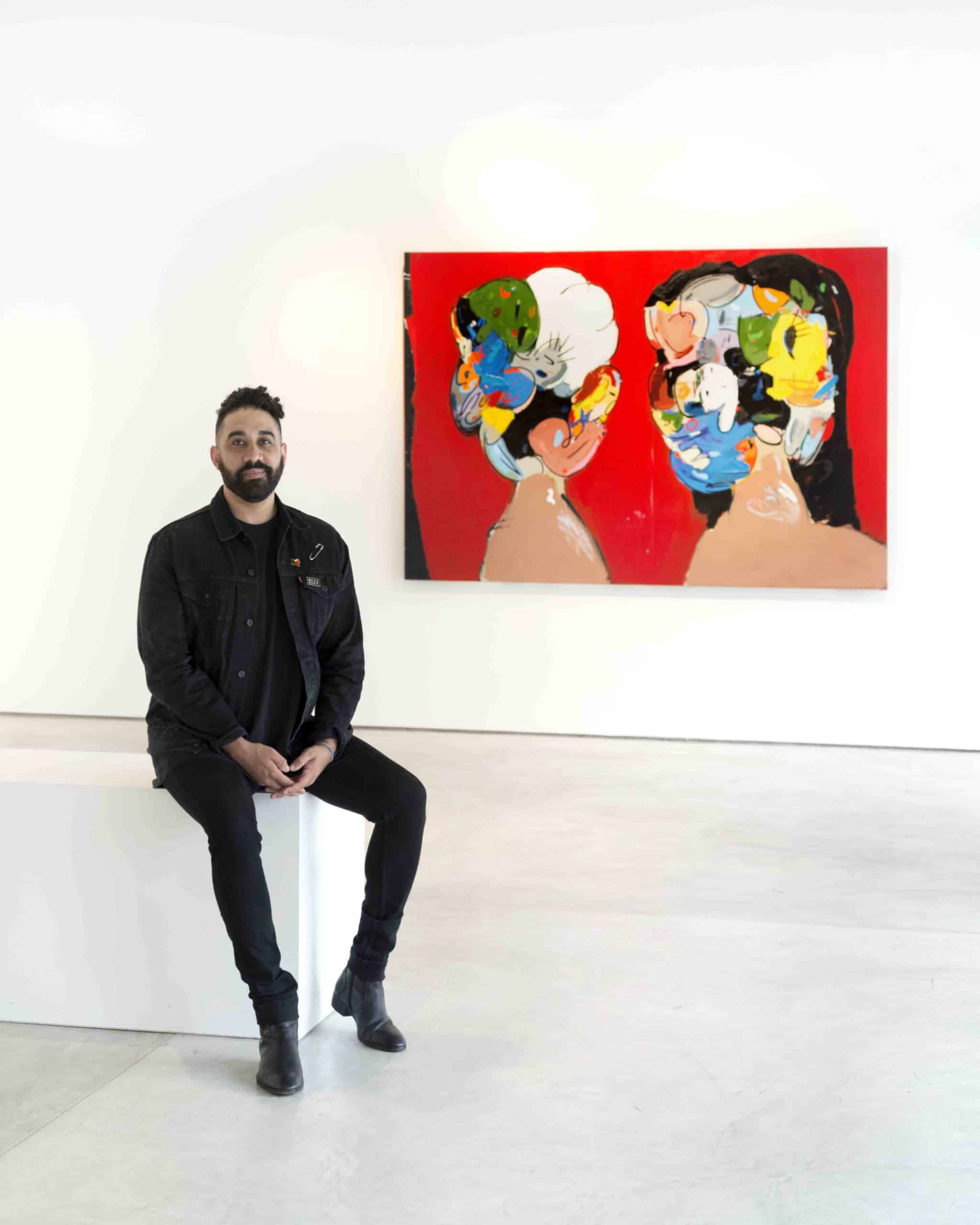 “That’s Dallas Baby” une exposition de l’artiste américain Jonni Cheatwood à Artual Gallery: un événement qui a illuminé le centre-ville Légende de la photo: L'artiste Jonni Cheatwood (Crédit photo: Paul Hennebelle)