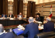 Le conseil des Ministres du 19 mai. Crédit Photo: Dalati & Nohra