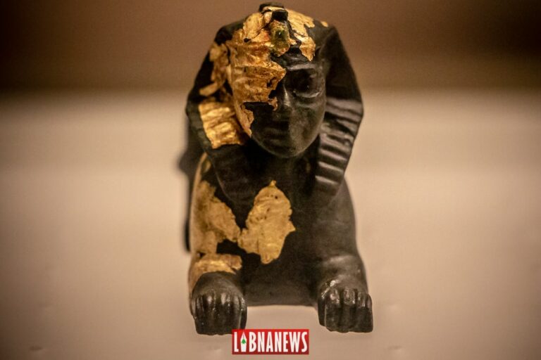 Statuette de bronze. Musée National de Beyrouth. Crédit Photo: François el Bacha pour Libnanews.com . Tous droits réservés
