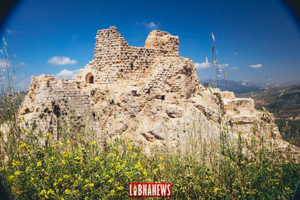 Le château de Beaufort au Sud Liban