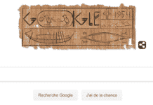 Google célèbre la Barque Solaire de Khéops faite en bois de cèdre du Liban