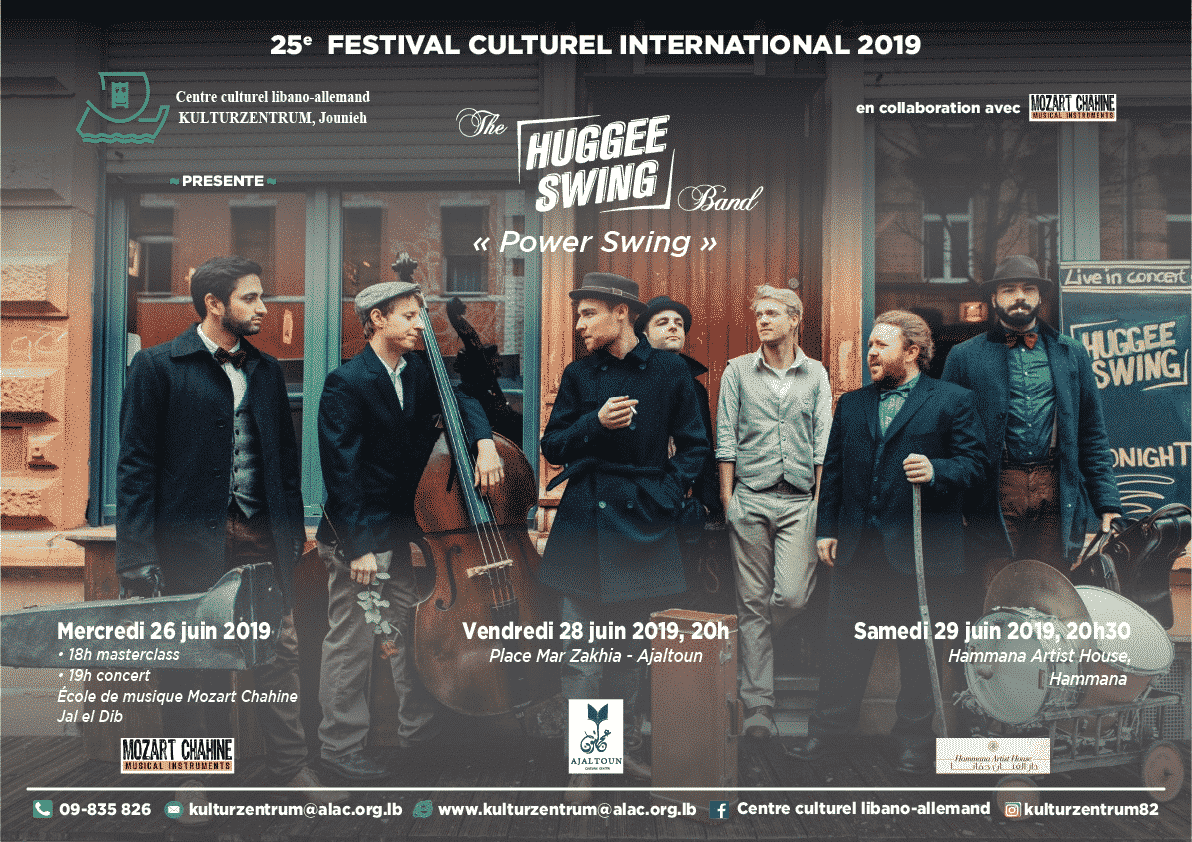 Concerts : The Huggee Swing Band « Power Swing »