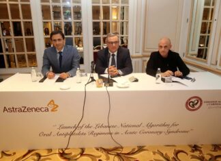 Launch of Lebanese National Algorithm on Oral Antiplatelets Regimens in Acute Coronary Syndrome