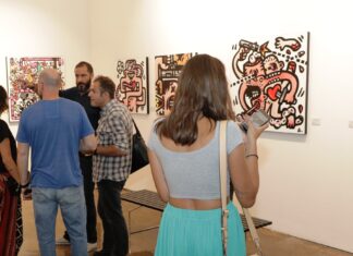 Benoit Debbane, Exposition de “Doodlings” sur le thème “OUGA OUGA!”
