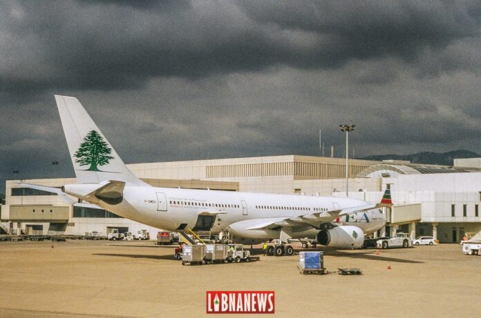 Un avion de la Middle East Airlines (MEA) à l'aéroport international de Beyrouth. Crédit Photo: Libnanews.com