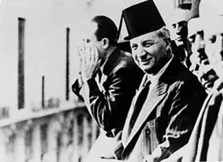 Une Photographie de Riad el Solh, premier premier ministre du Liban après l'indépendance