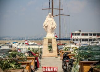 Le port de Tyr maintient une activité traditionnelle de pêche. Crédit Photo: Libnanews.com