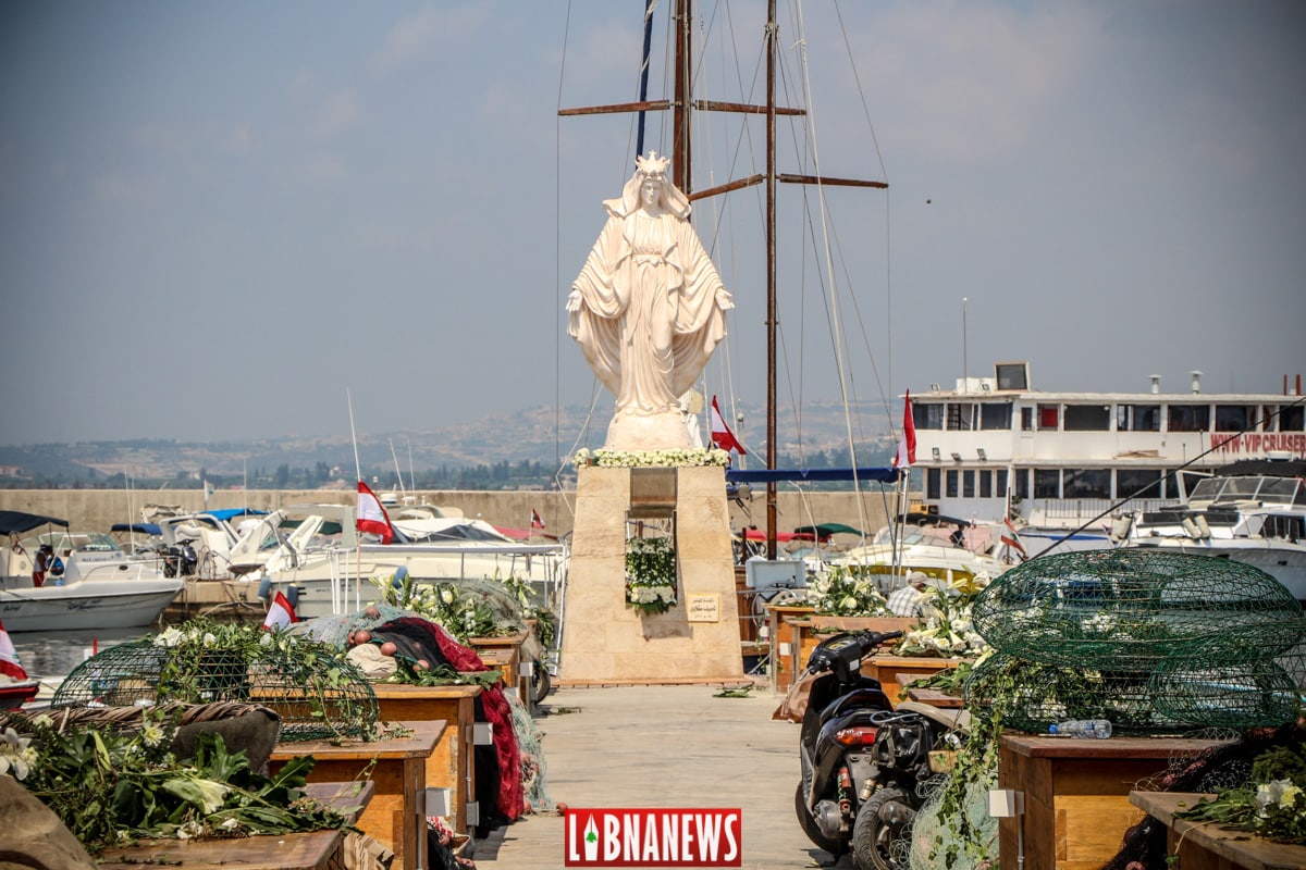 Le port de Tyr maintient une activité traditionnelle de pêche. Crédit Photo: Libnanews.com