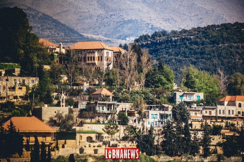 La résidence de Walid Joumblatt à Moukhtara dans le Chouf. Crédit Photo: Francois el Bacha pour Libnanews.com. Tous droits réservés.