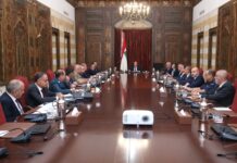 Liban/Israël: Le Haut Conseil de Sécurité se réunit au Palais de Beiteddine pour discuter de l'agression israélienne.