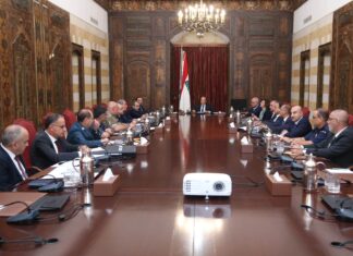 Liban/Israël: Le Haut Conseil de Sécurité se réunit au Palais de Beiteddine pour discuter de l'agression israélienne.