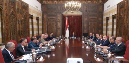 Liban/Israël: Le Haut Conseil de Sécurité se réunit au Palais de Beiteddine pour discuter de l'agression israélienne.