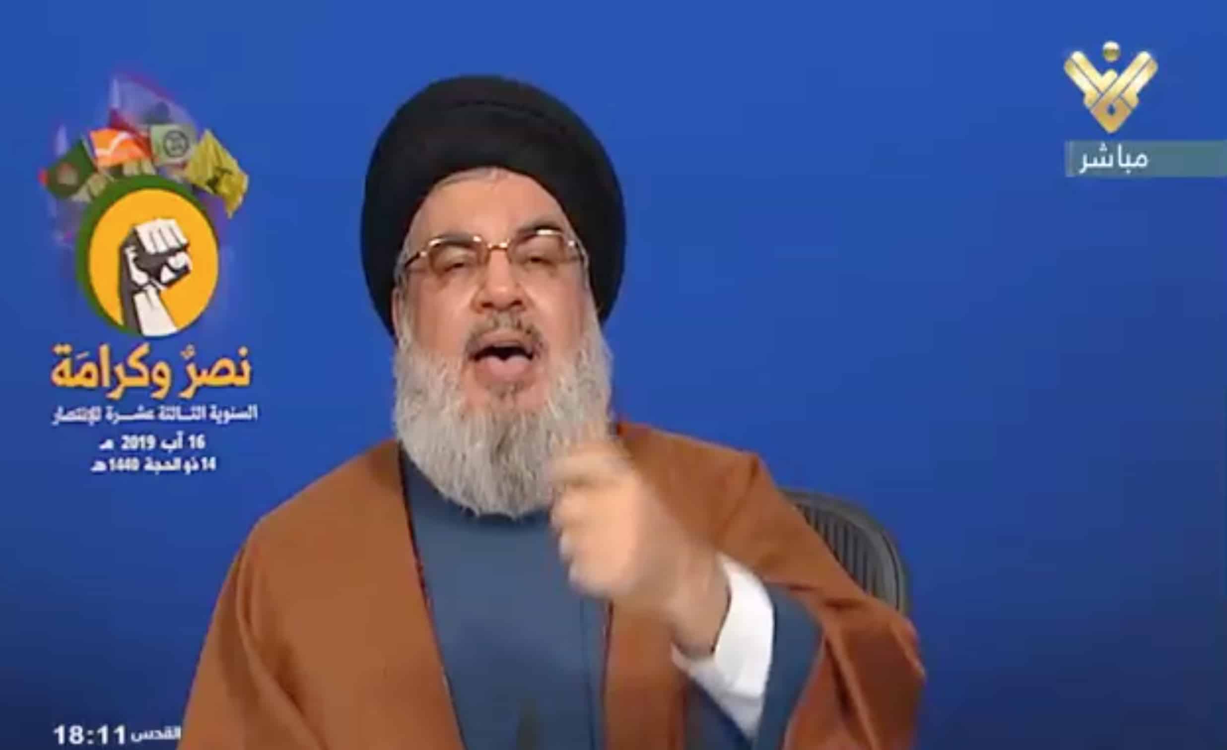 Hassan Nasrallah accuse les USA d'être à l'origine du conflit de juillet 2006