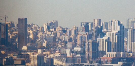 Une vue du centre ville de Beyrouth. Crédit Photo: François el Bacha. Tous droits réservés.
