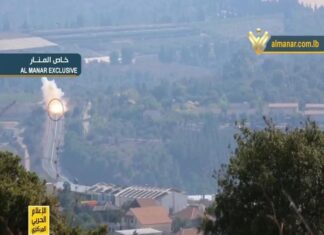 Un extrait de la vidéo de l'opération de représailles du Hezbollah contre les forces israéliennes, diffusée par la chaine Al Manar. Source: Al Manar