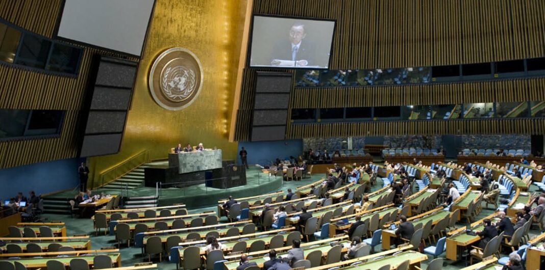 L'Assemblée Générale de l'ONU. Source ONU