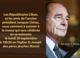Messe en la mémoire de Jacques Chirac