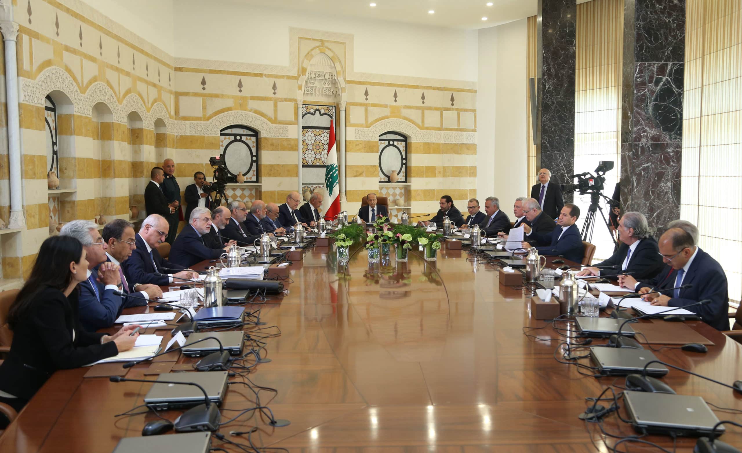 Le sommet économique de Baabda, 2 septembre 2019. Crédit Photo: Dalati & Nohra